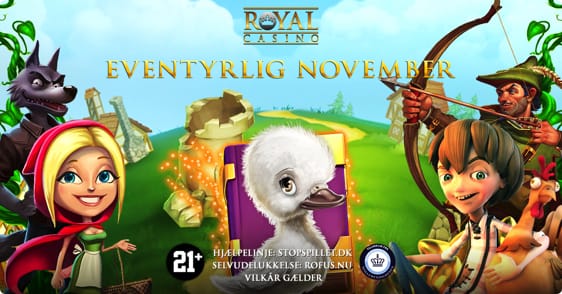 November free spins og bonus