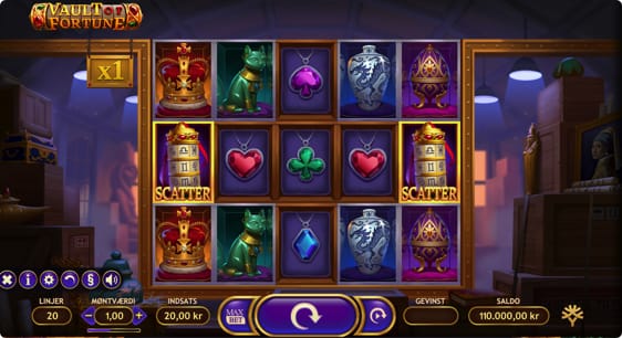 Vault of Fortune free spins