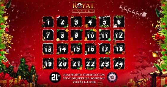 RoyalCasino julekalender 2024